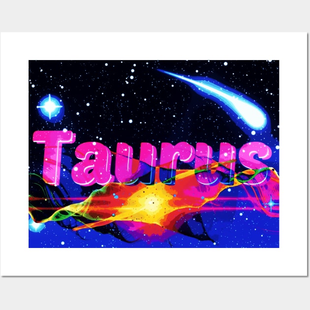 Cosmic Taurus Wall Art by TheDaintyTaurus